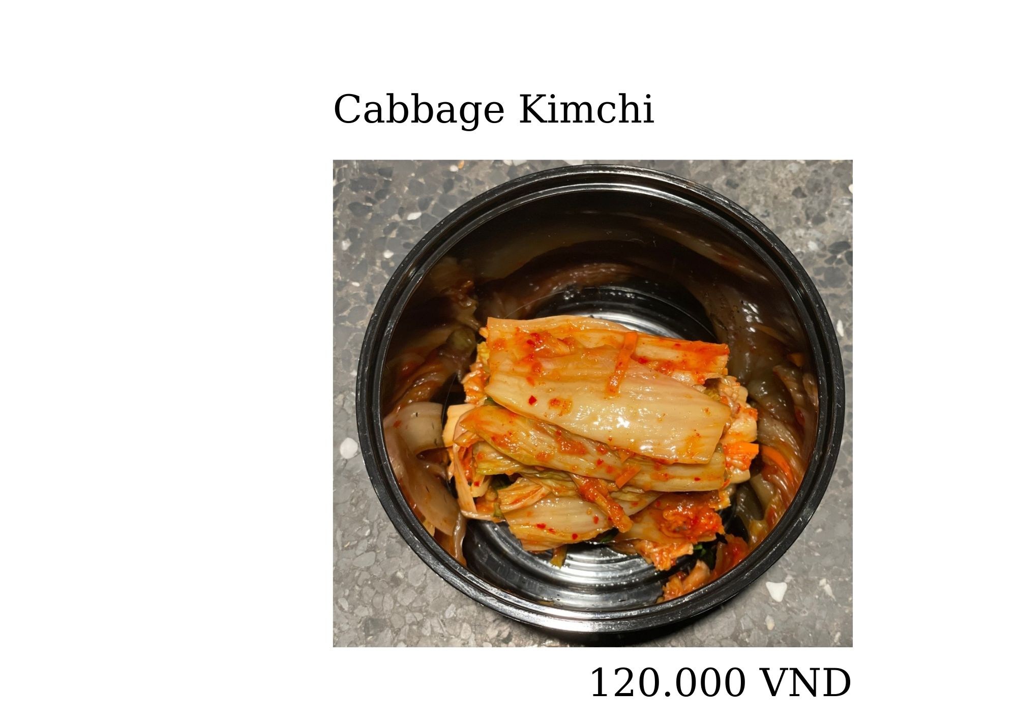 Cabbage Kimchi - Kimchi Cải Thảo