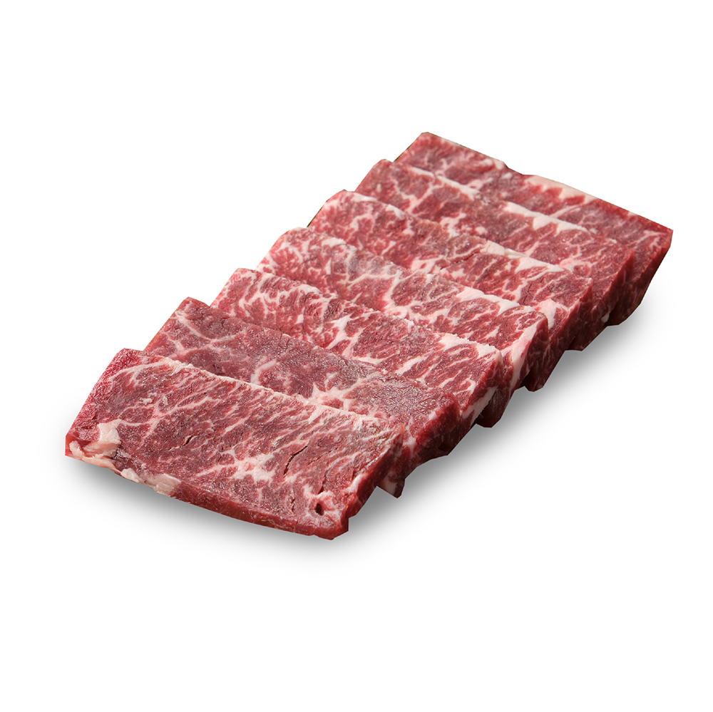Dẻ Sườn Bò Ướp Sốt - Beef Outside Skirt (Sauce) 200g