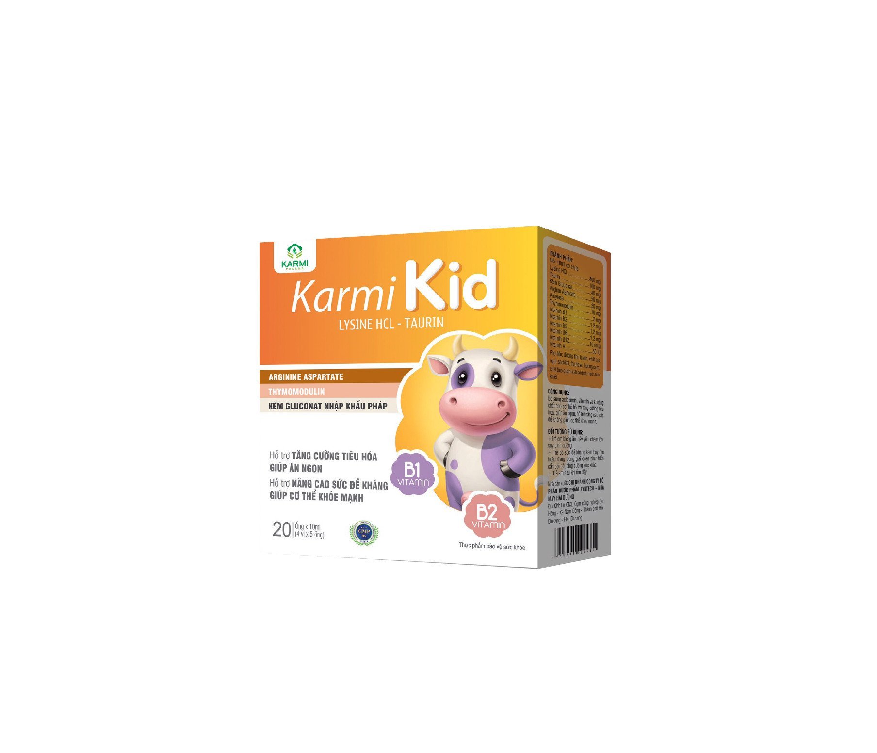TĂNG ĐỀ KHÁNG -ĂN NGON (20 ỐNG*10ML)