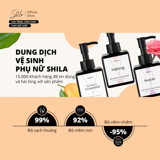 Dung dịch vệ sinh Shila Intimate Cleanser