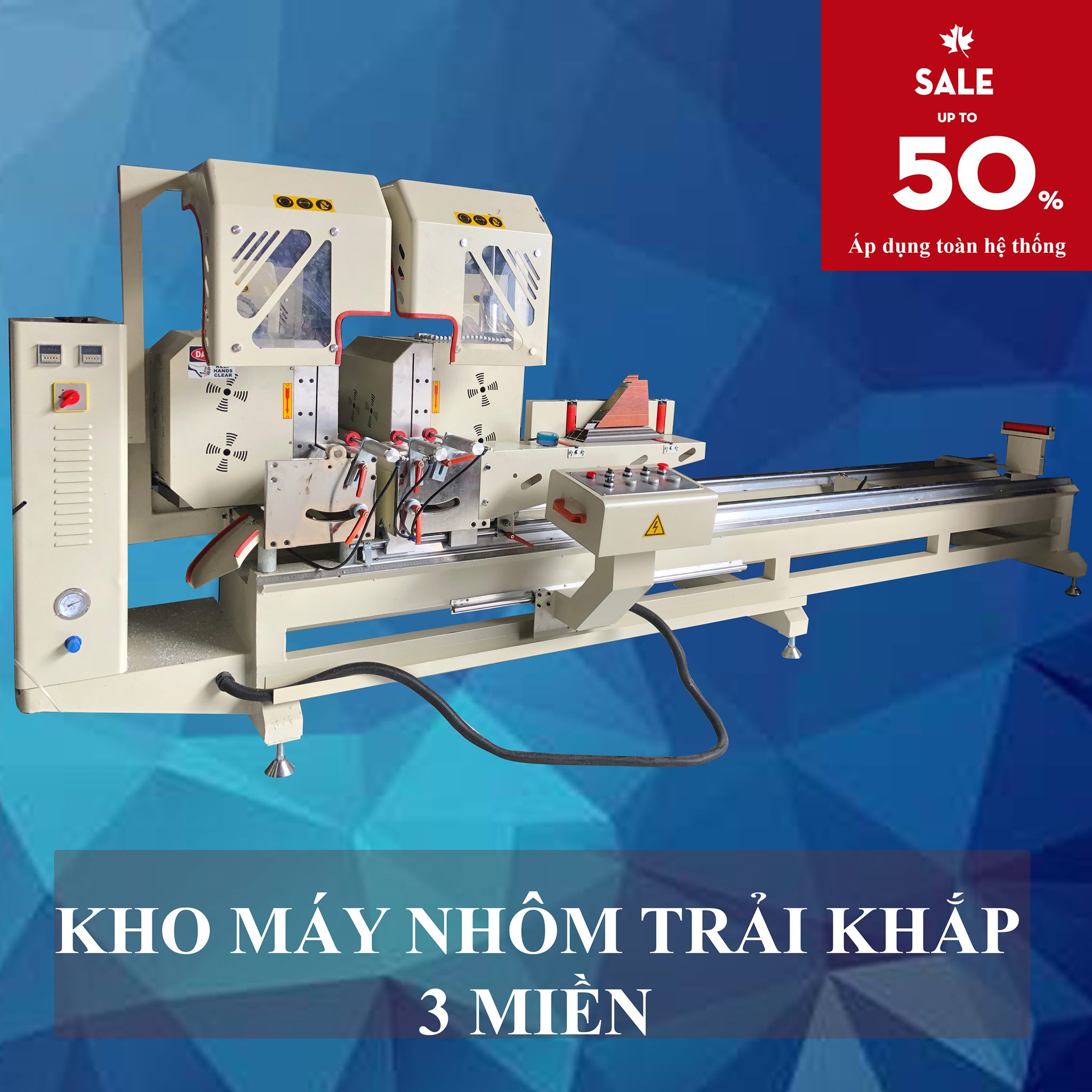 Máy cắt nhôm 2 đầu 08s giá rẻ - F80