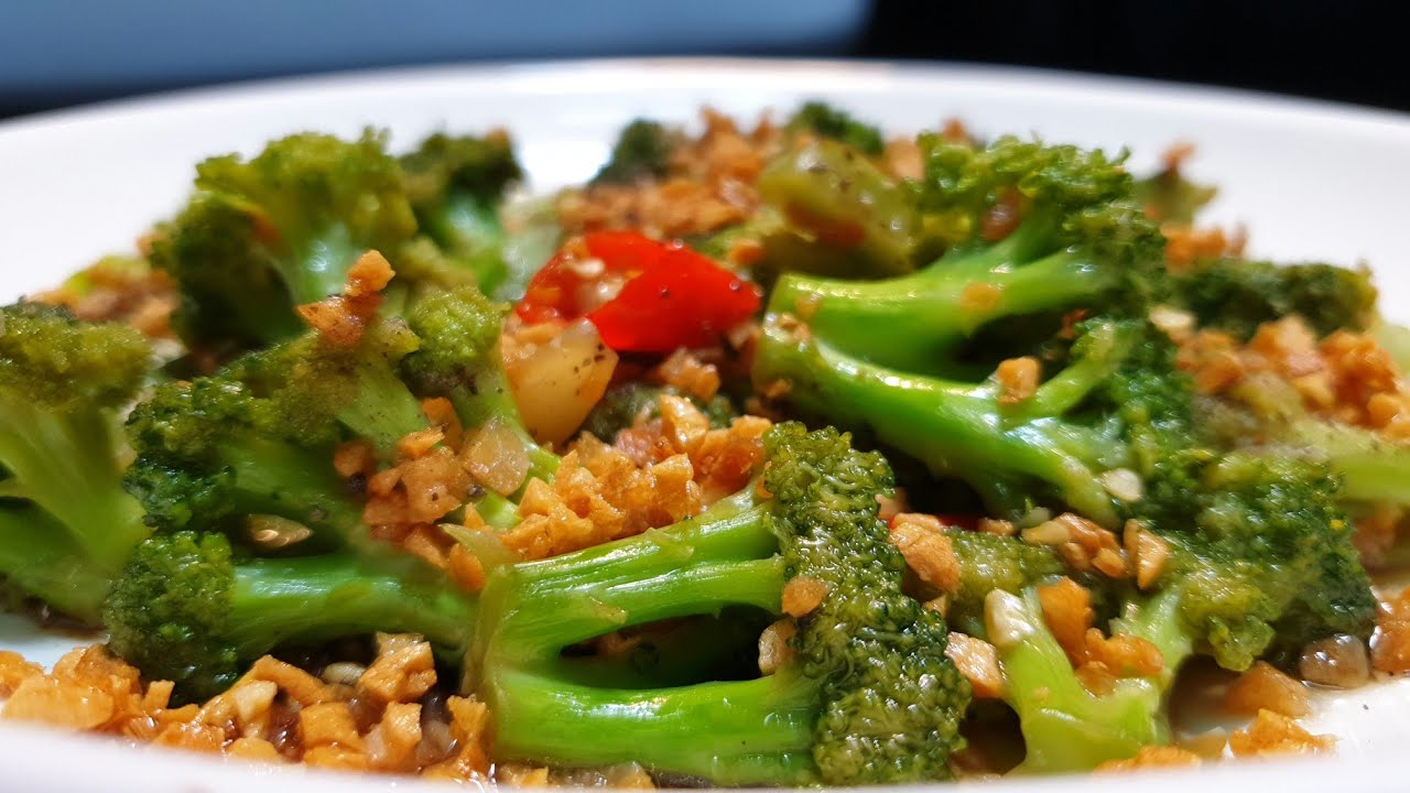 BÔNG CẢI XÀO TỎI