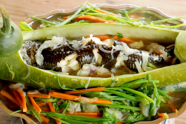 CÁ LÓC HẤP BẦU