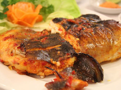 CÁ TRA NƯỚNG MUỐI ỚT