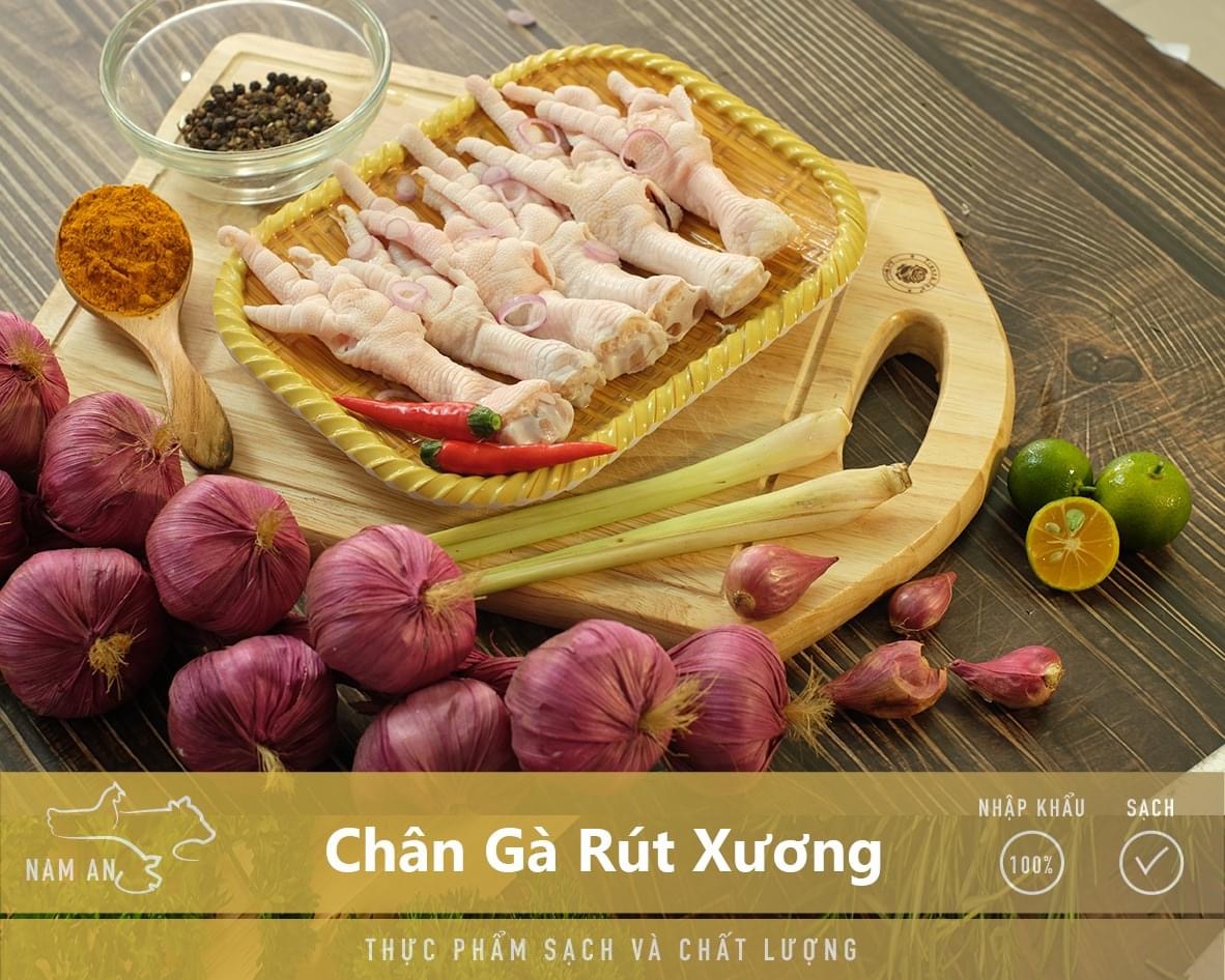 Chân gà rút xương