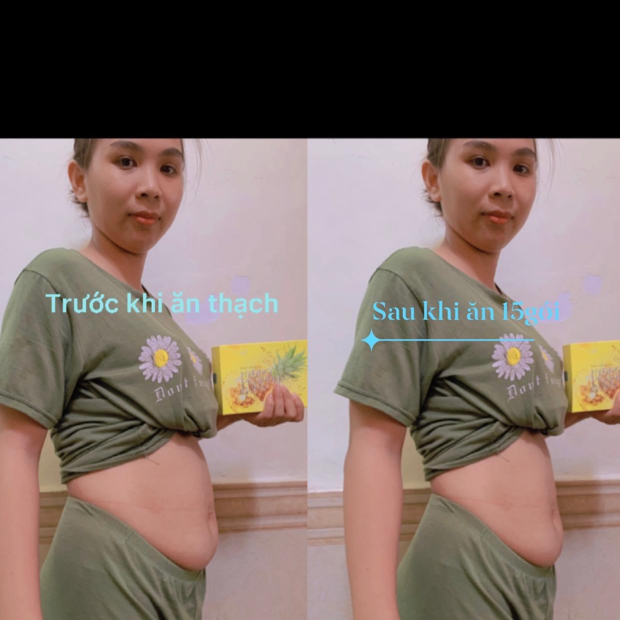 Sản phẩm Thạch dứa giảm cân...