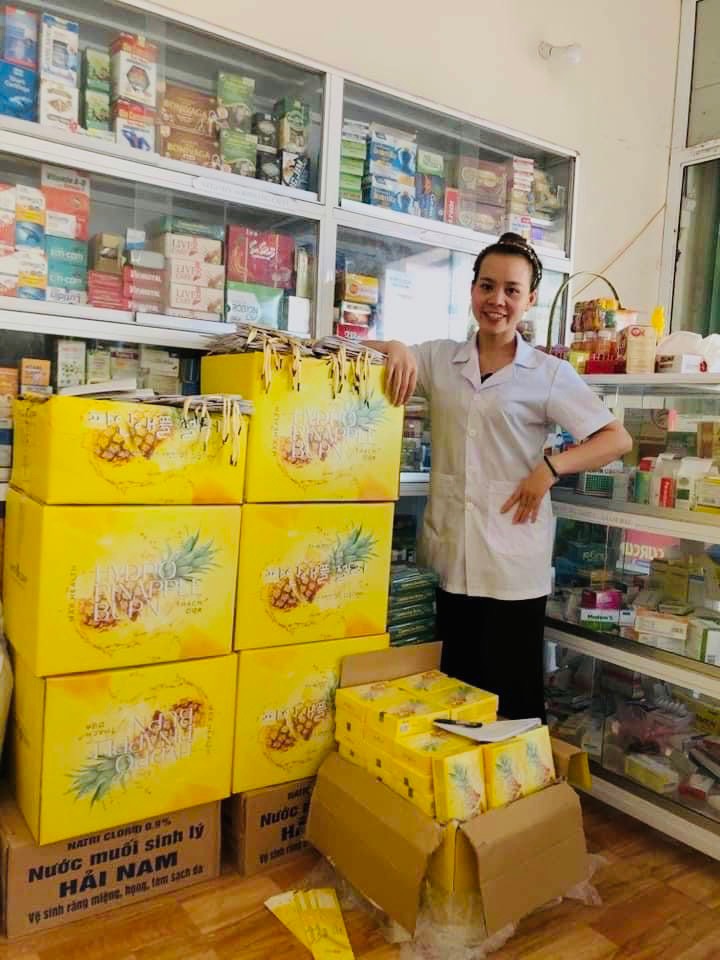 Sản phẩm Thạch dứa giảm cân...