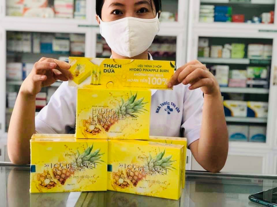 Sản phẩm Thạch dứa giảm cân...
