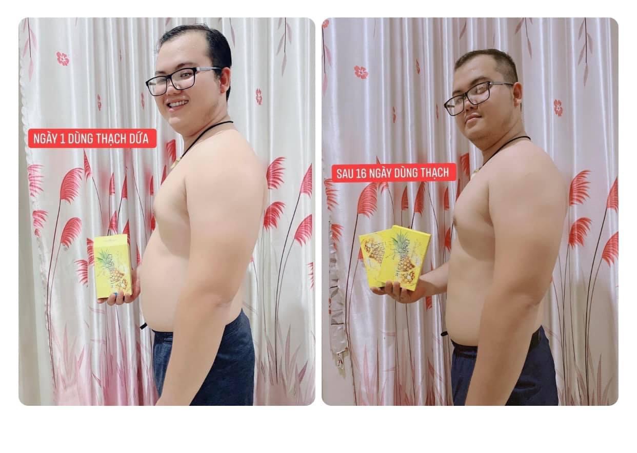 Sản phẩm Thạch dứa giảm cân...