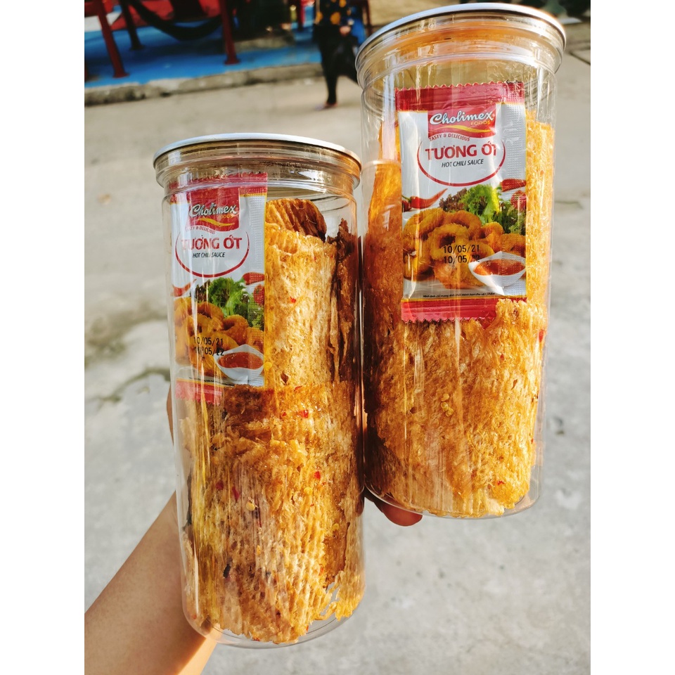 Mực cán tẩm gia vị