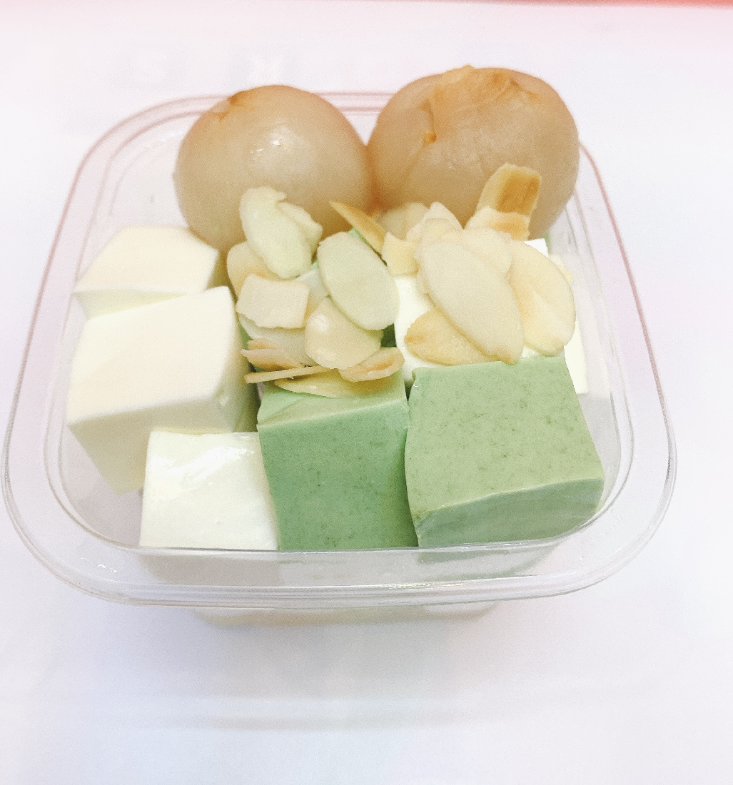 Chè khúc bạch sữa, trà xanh