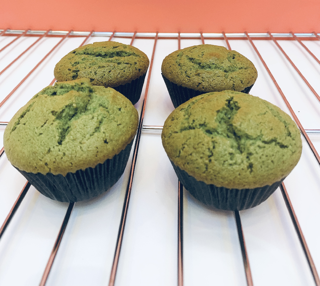 Muffin trà xanh
