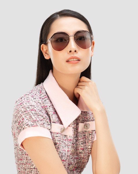 Mắt Kính Đa Giác Kim Loại 1