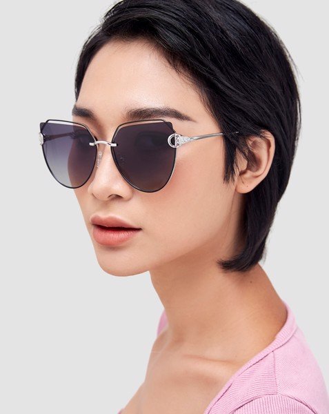 Mắt Kính Mắt Mèo Kim Loại 1