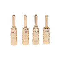 Jack Cắm Loa Gold Snake 4.5mm OD-5.0mm