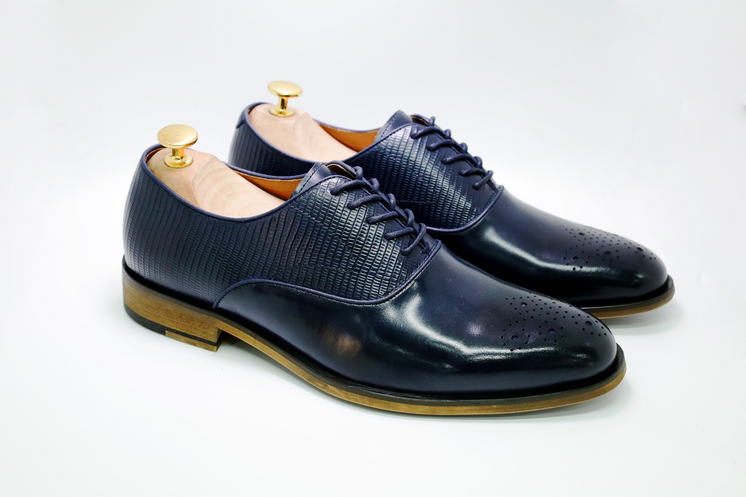 GIÀY TÂY NAM CAO CẤP ITALIA F1617-D21 BLUE