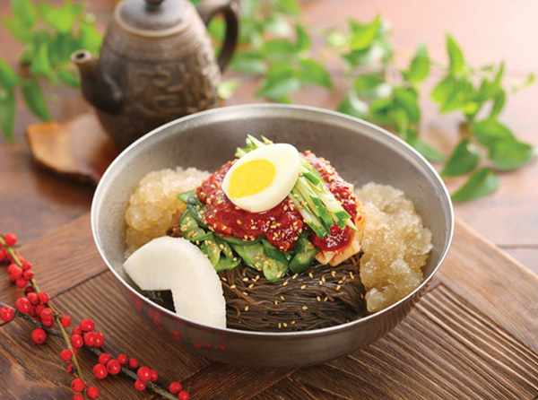 Mỳ Lạnh - Korean Cold Noodle Soup ( Không Trứng đi kèm)