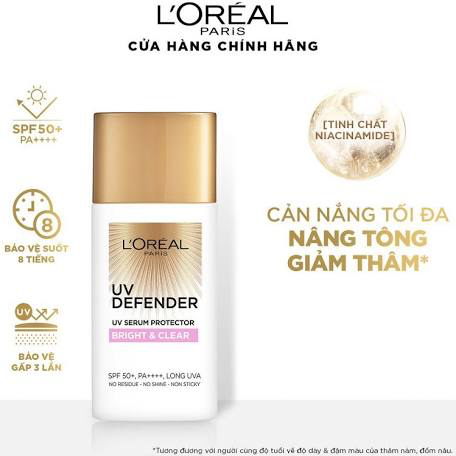 Kem chống nắng L’Oreal UV Defender