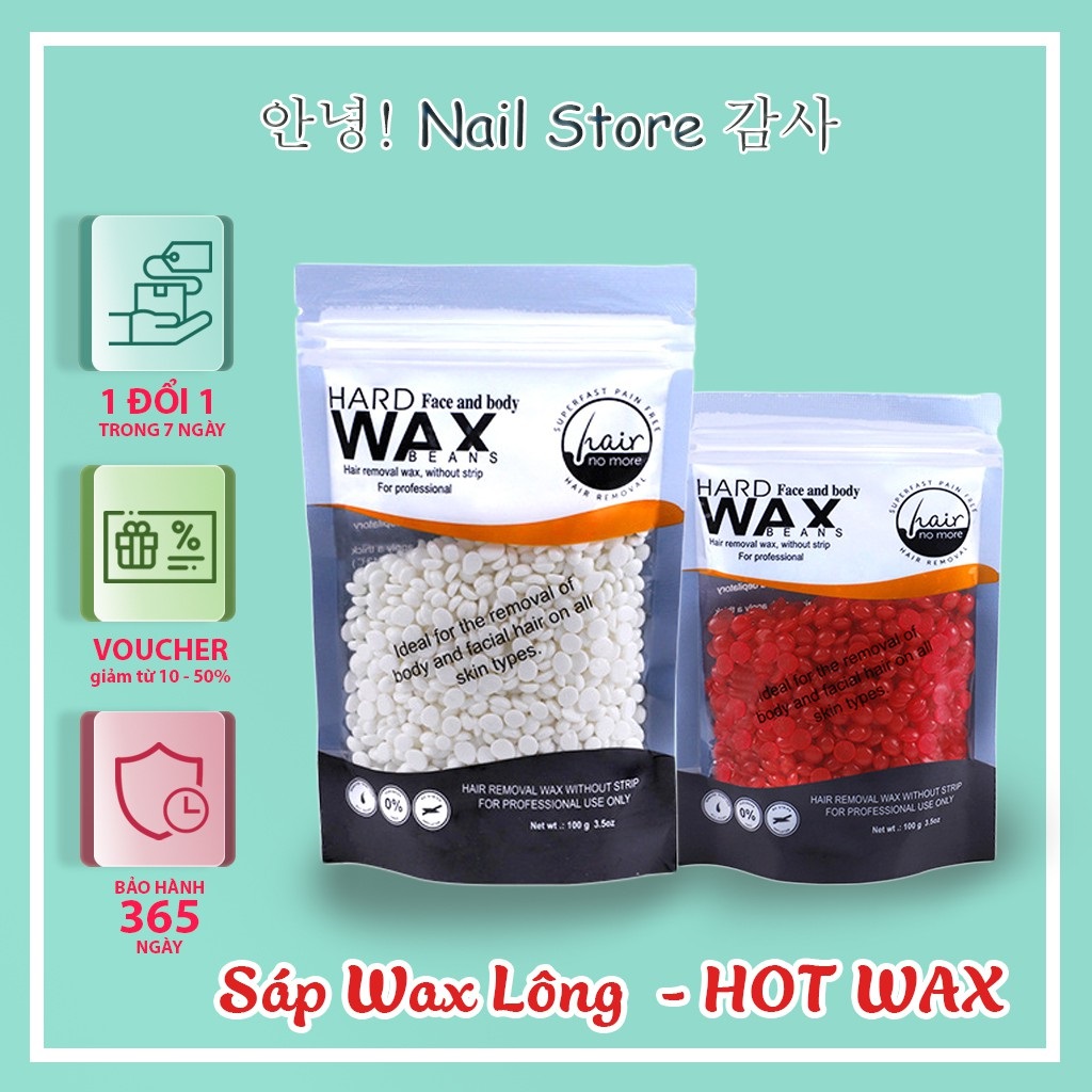 Sáp wax lông nóng sử dụng cơ bản cho wax body tay chân