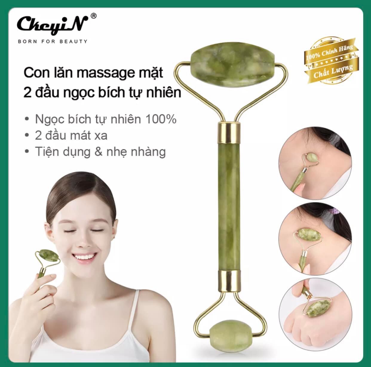 Link - 3. Máy lăn mặt màu ngọc bích tự nhiên CkeyiN, mát xa mặt hai đầu, chống lão hóa chống nhăn, có thể dùng cho cổ/cơ thể/mắt (http://c.lazada.vn/t/c.ZBSeyd)