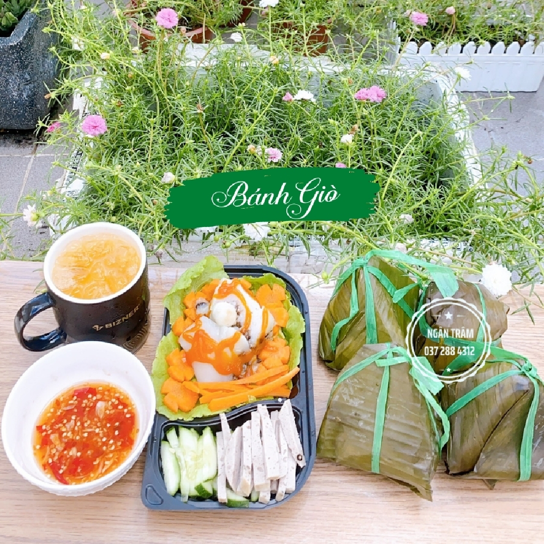 Sỉ Bánh Giò 2 Trứng 100 cái