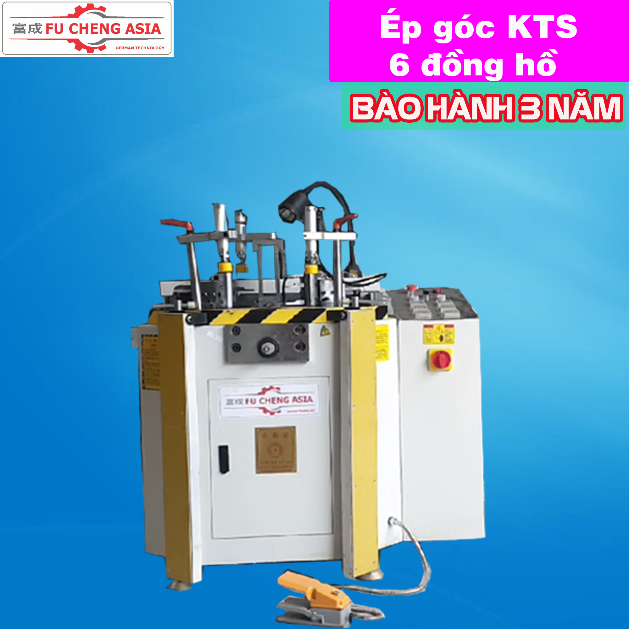 Máy ép góc KTS toàn phần tiêu chuẩn