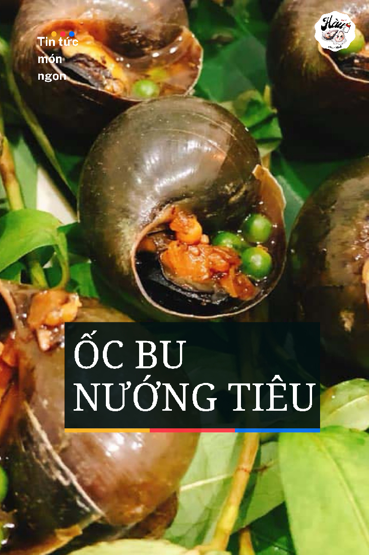 Ốc Bu Hấp Tiêu