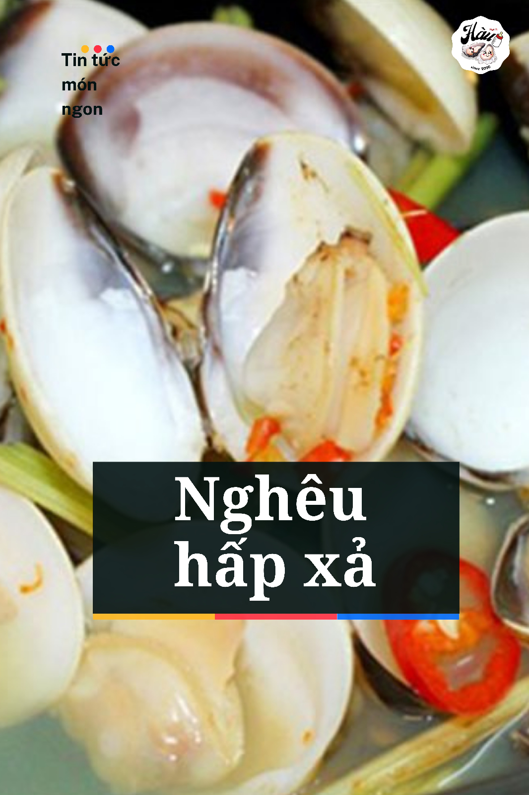 Nghêu hấp xả