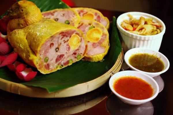 Gà Rút Xương Nhồi Jambon