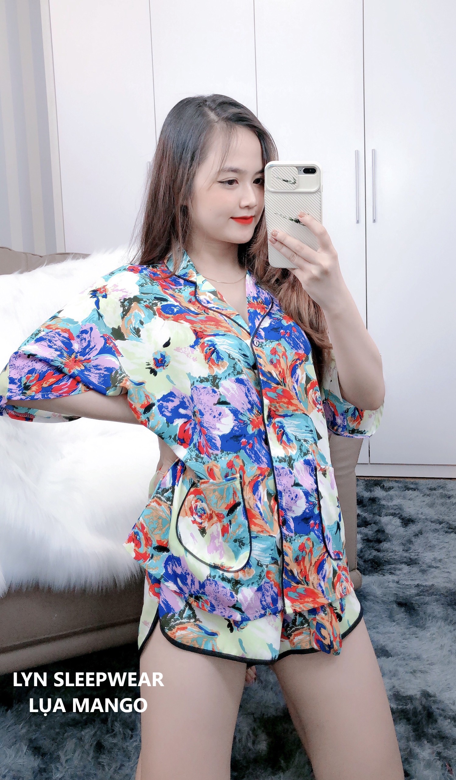 Hoa tím Lụa Mango