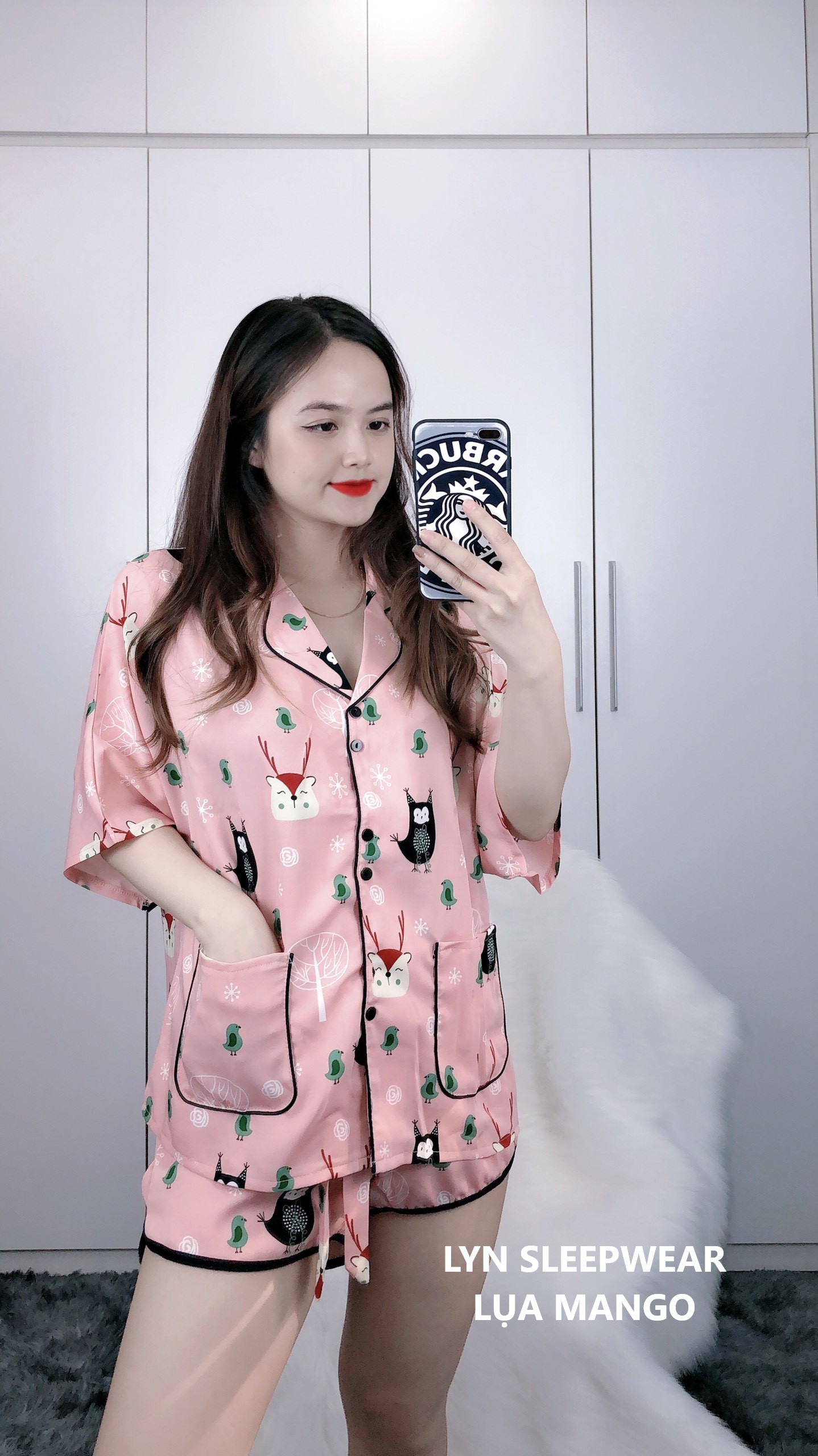 Hoạt hình hồng Lụa mango