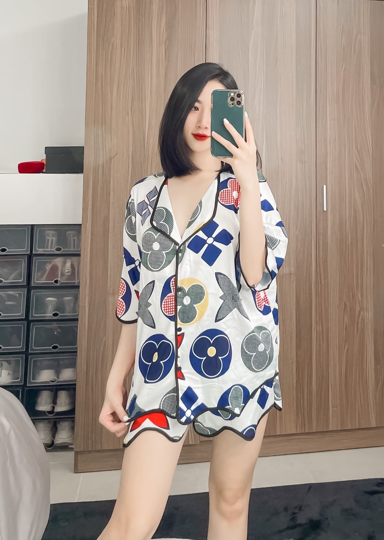Xo cổ dơi Lụa tơ tằm