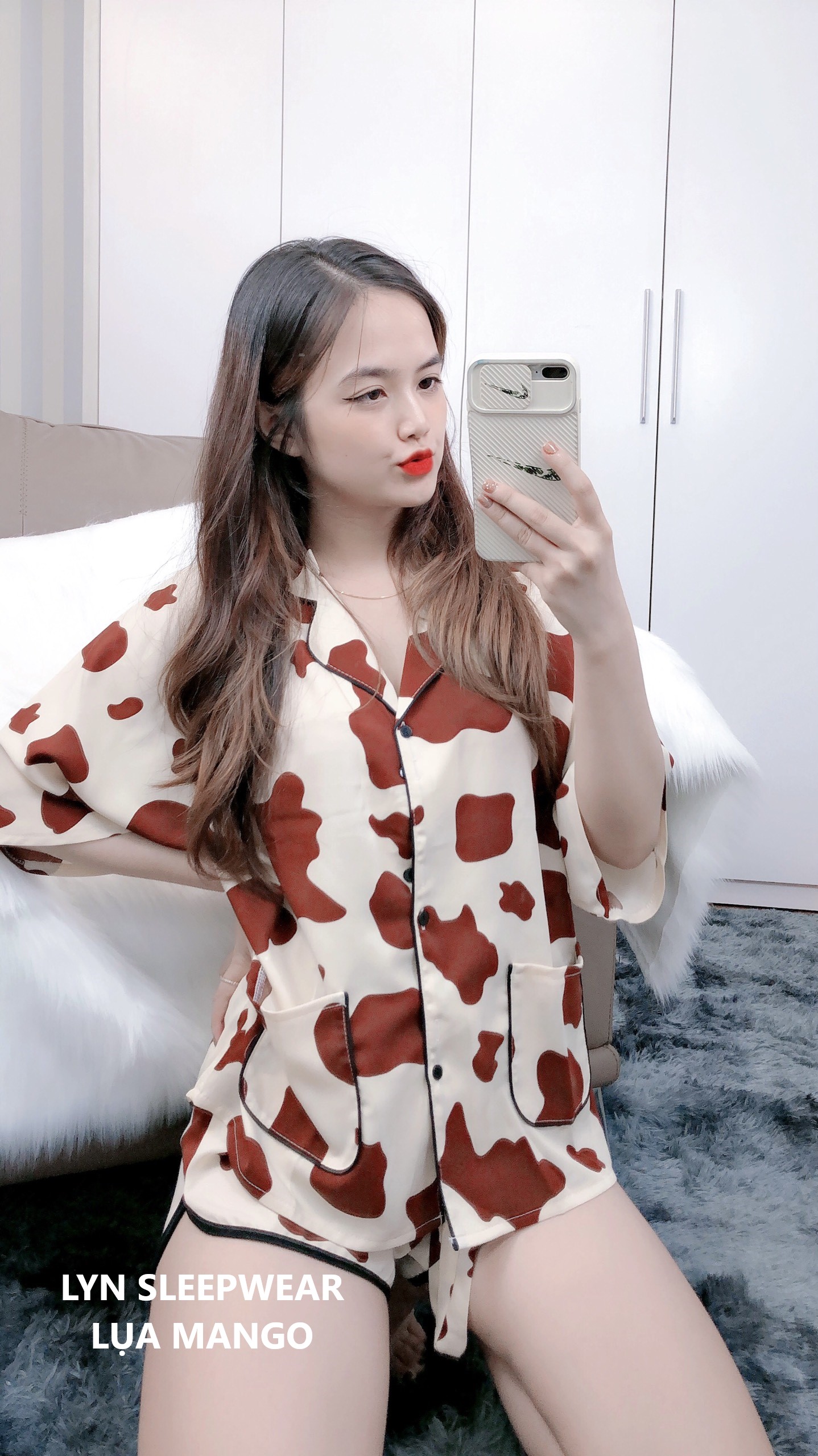 Bò sữa nâu Lụa Mango