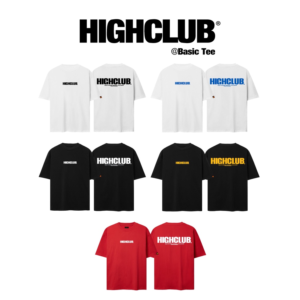 Link - 🛍️Áo thun Highclub Basic Tee. + Nam nữ đều mặc được + Chất thun 100% cotton. + co dãn 2 chiều 💥Sale 50% chỉ từ 75.000đ (https://shp.ee/6zet7sx)