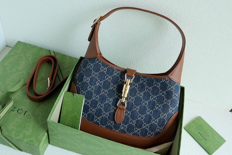 Túi Xách Gucci Denim Jackie Bag
