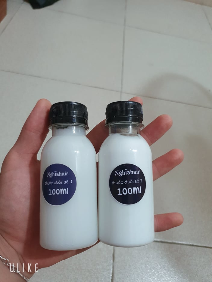 Thuốc trị xoáy bò liếm , tóc xoăn tự nhiên muốn duỗi thẳng 