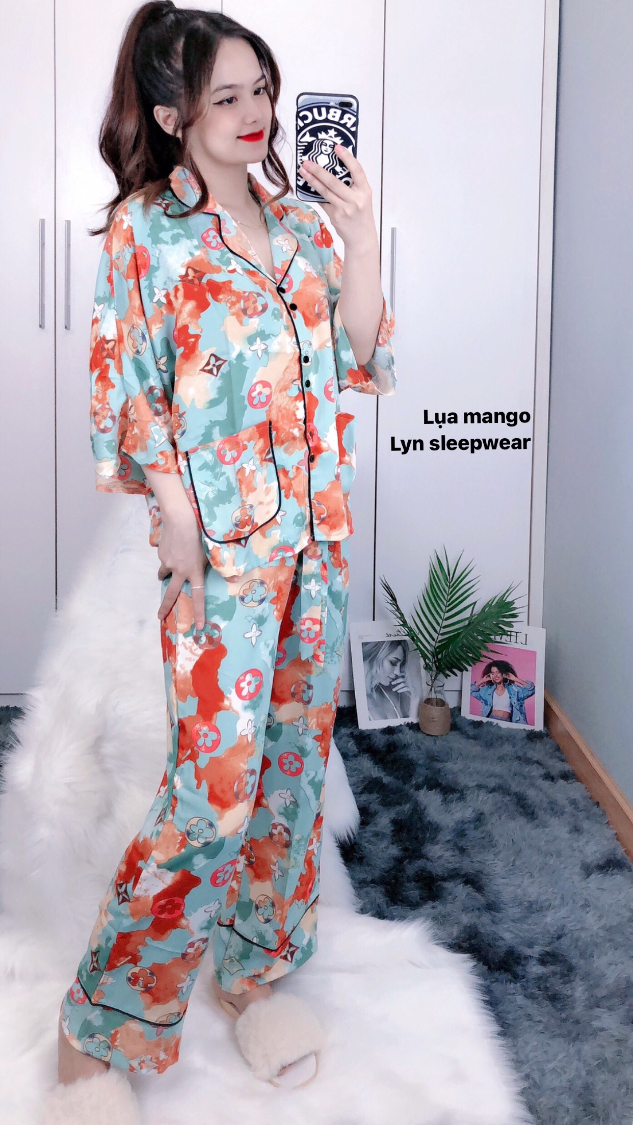 Lv loang 2 màu