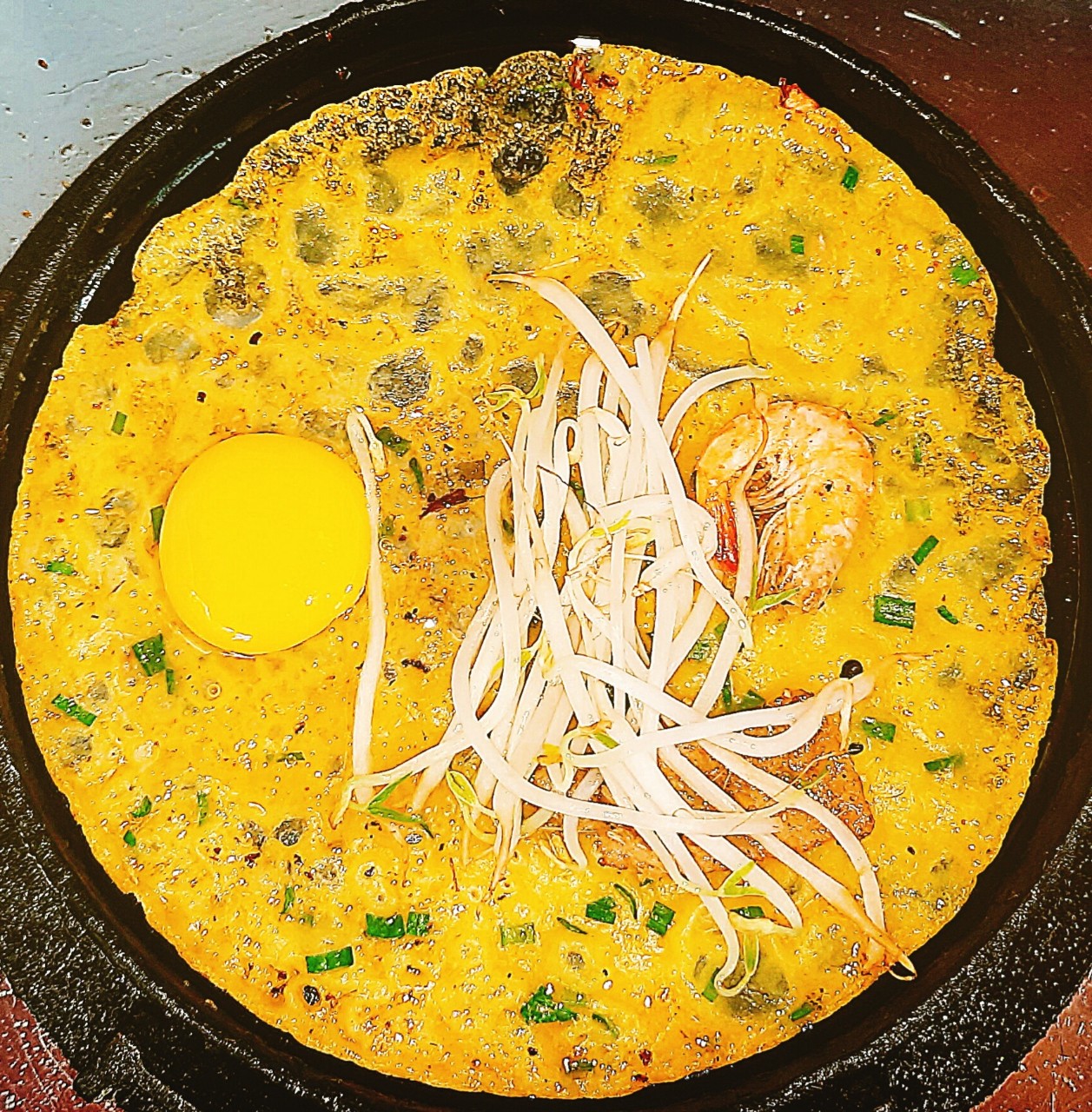 Bánh Xèo Trứng Cút - Tôm - Thịt