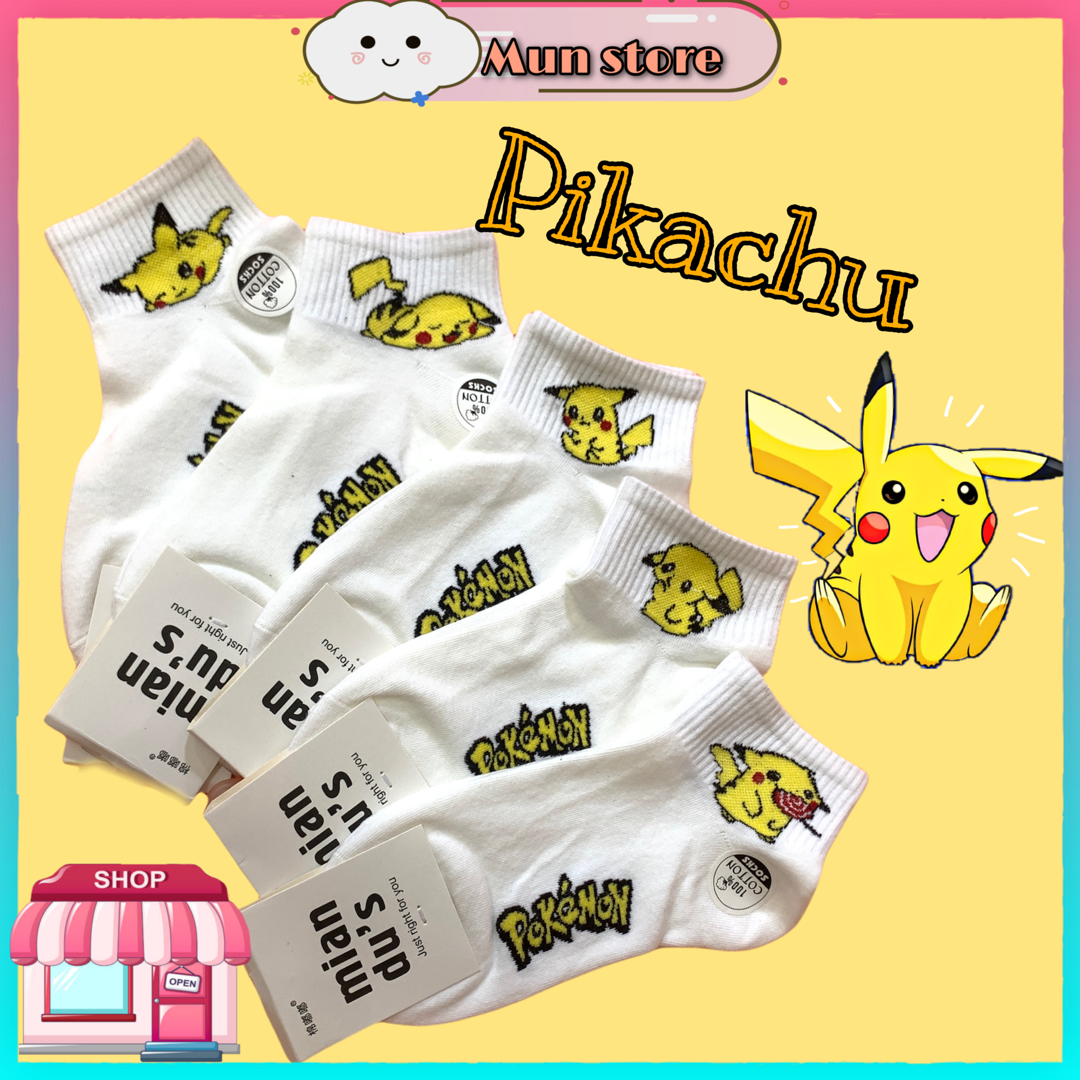 Link - Tất Pikachu (https://shopee.vn/Tất_vớ-cổ-cao-Pikachu-siêu-đáng-yêu-🥰-100-ảnh-shop-tự-chụp-hàng-giống-mẫu--i.205145287.12136249301?sp_atk=6b230513-513f-4367-a668-dab2257af37d)