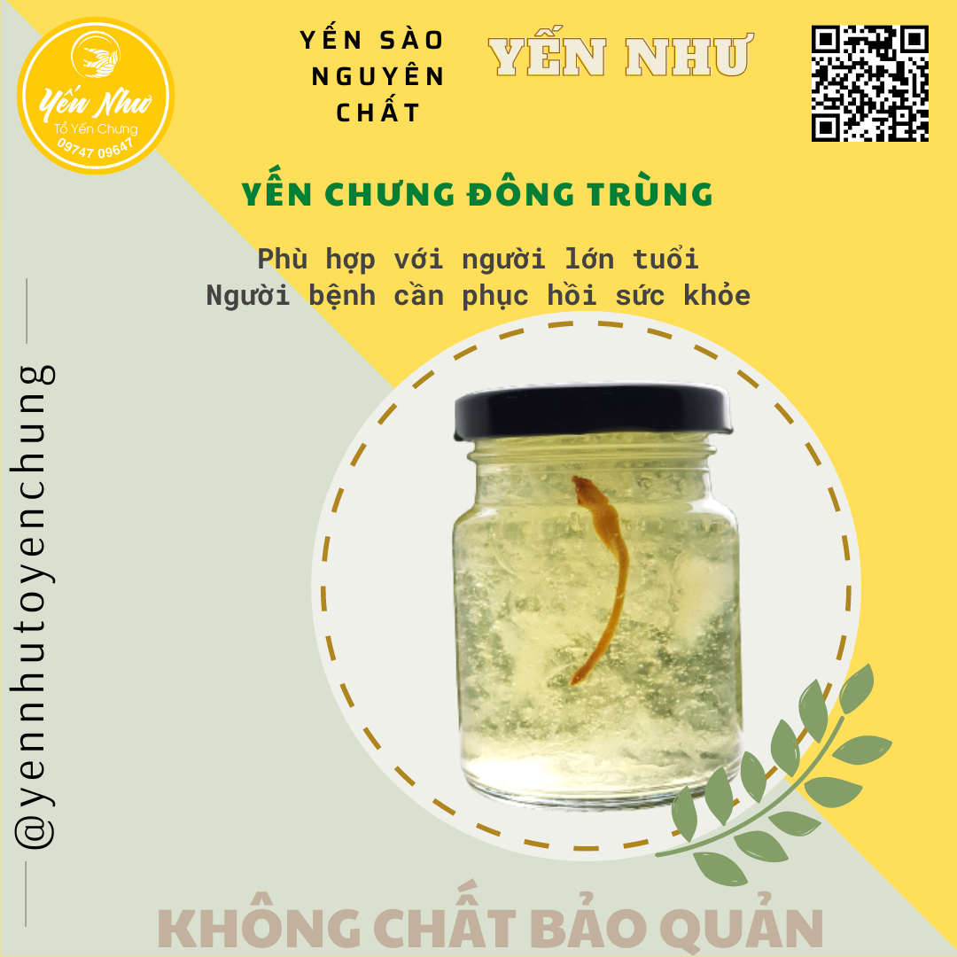 Yến Chưng Đông Trùng