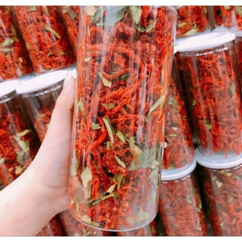 KHÔ BÒ SỢI NGẮN LÁ CHANH 300g