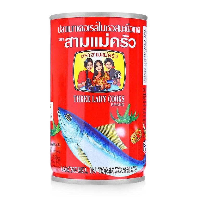 CÁ NỤC SỐT CÀ 3 CÔ GÁI 155G