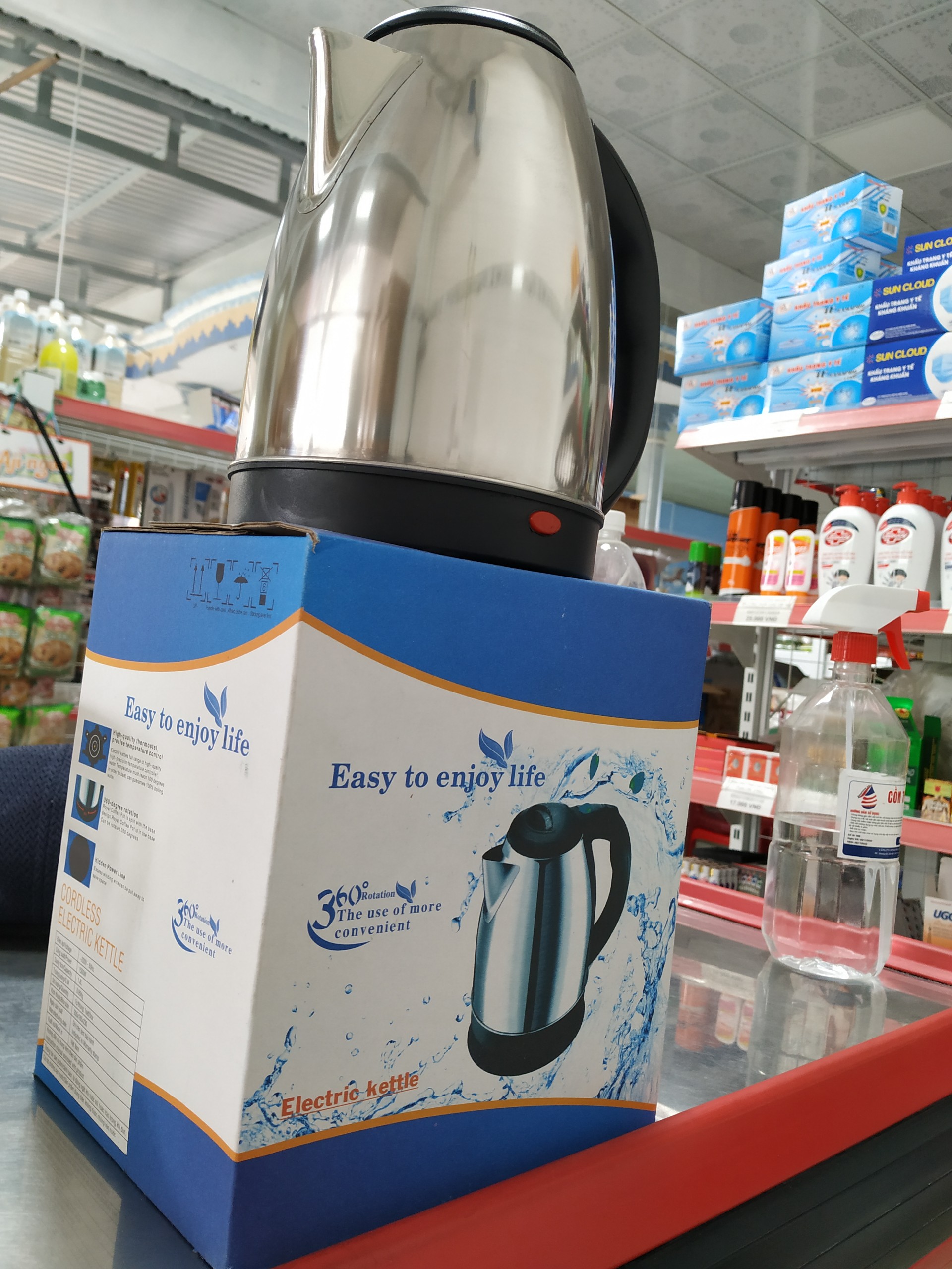 ELECTRIC KETTLE (ẤM NƯỚC ĐIỆN )