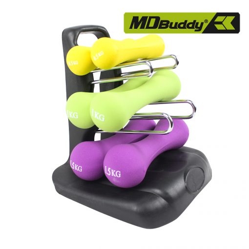 Bộ tạ tay mini 6 tạ MDBuddy MD2601