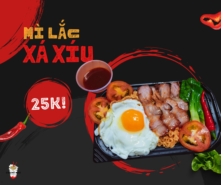 Mì Lắc Xá Xíu cay