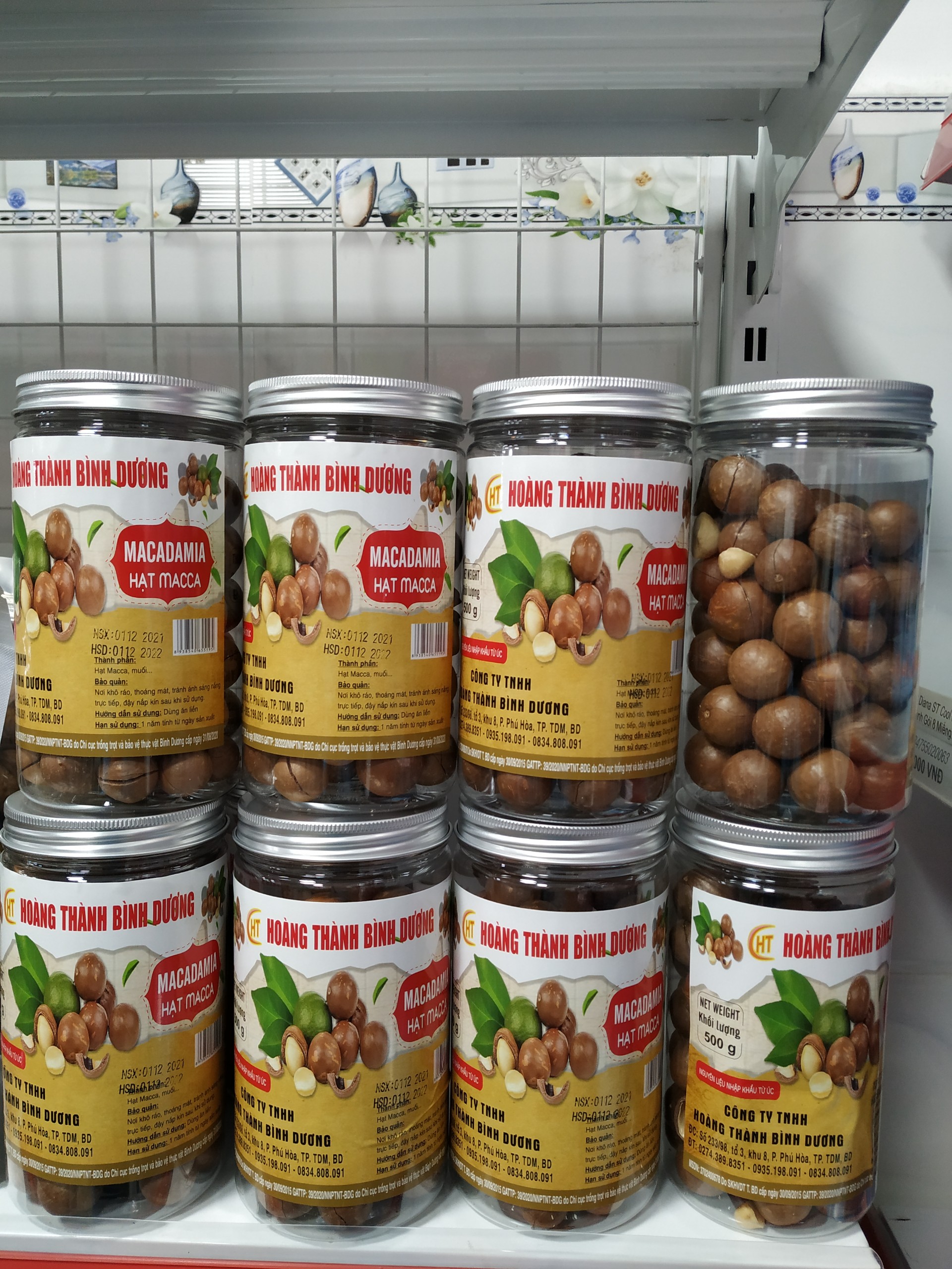 HẠT MACCADAMIA 500G - ÚC (Hộp)