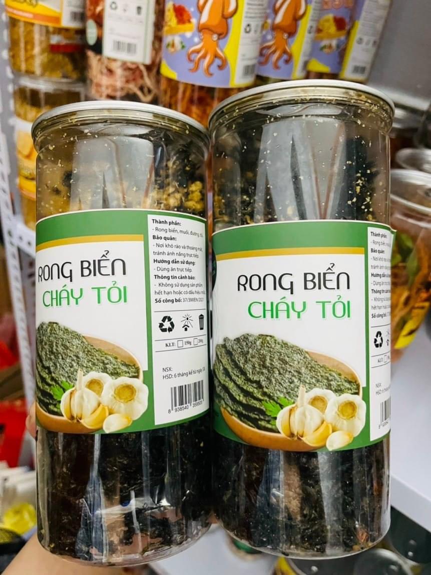RONG BIỂN CHÁY TỎI 200G