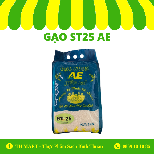Gạo ST25 AE Túi 5kg --- 0 --222222