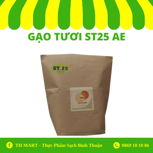 Gạo Tươi ST25 AE 1Kg --- 0 --222222