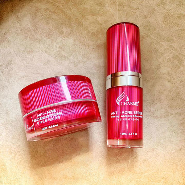 Combo Trị Mụn Charme Thông Đỏ Hàn Quốc
